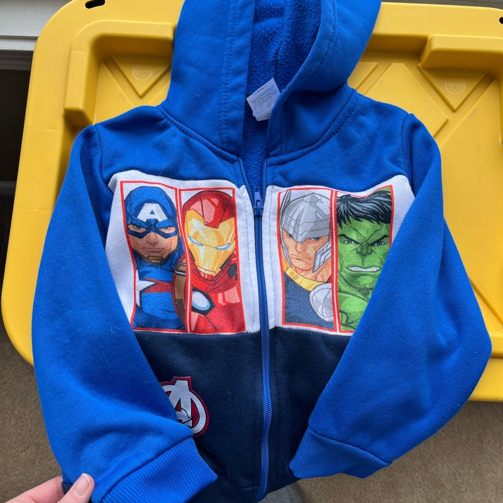 Marvel Avengers Kids Hoodie - Blue